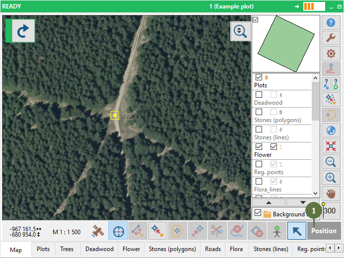 lib:\\Positioning using Click-to Map Point(s)Method A.png