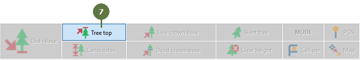 lib:\\Height measurement Distance + Base using Main Pole mode-The control panel 3.png
