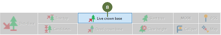lib:\\Height measurement Distance + Base using Main Pole mode-The control panel 4.png